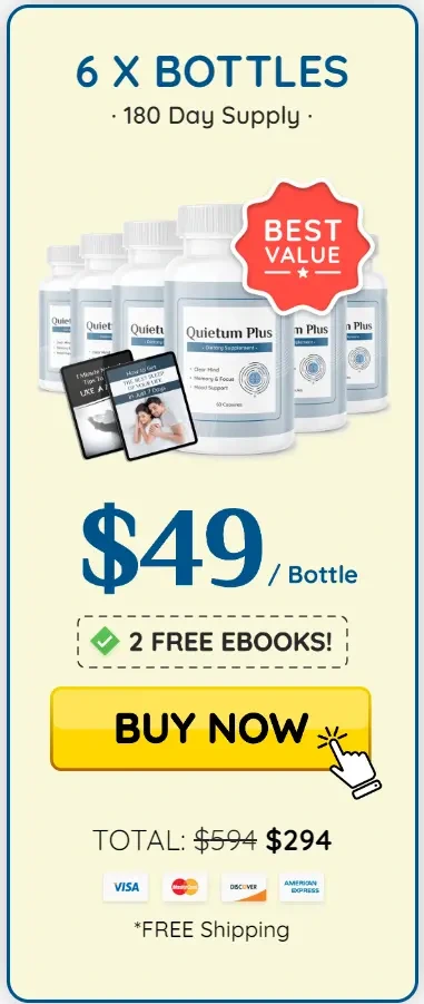 Quietum Plus Tonic 6 bottle